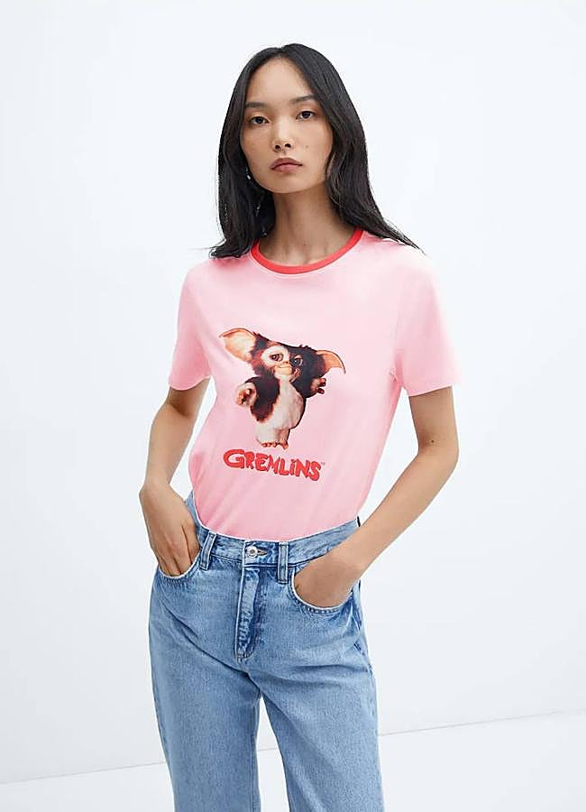 Imagen - Camiseta con estampado de película al estilo de los noventa