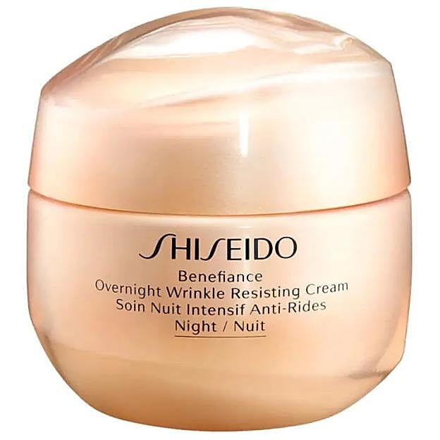Benefiance Crema de Noche Intensiva de Shiseido.