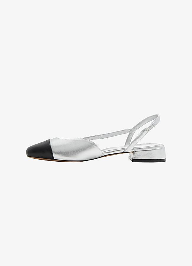Imagen - Slingback plateado de Aldo (disponible en Zalando), 55,95 euros.
