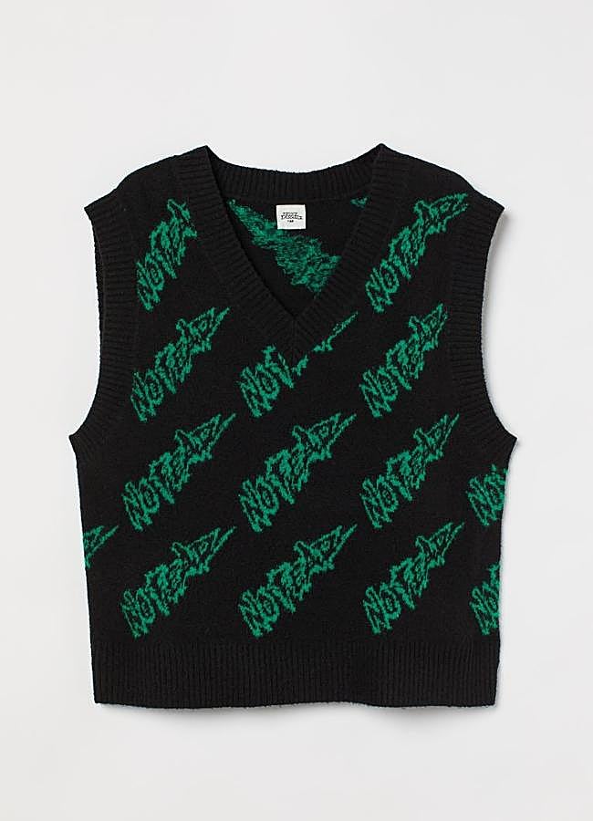 Imagen - Jersey estampado de H&M, 6,99 euros.