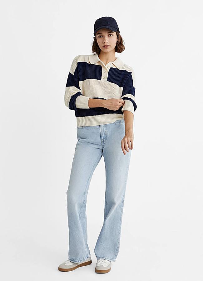 Imagen - Polo con estampado de rayas