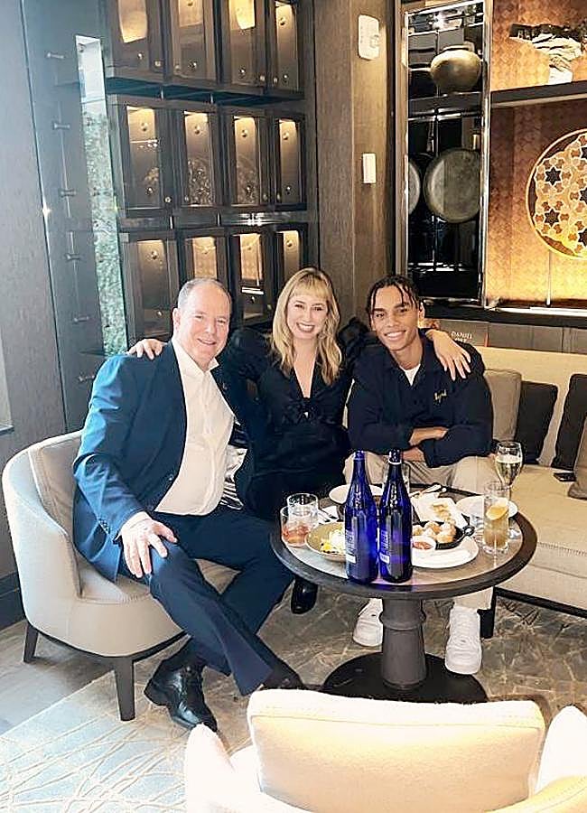 Imagen - Alberto de Mónaco junto a su hijo Alexandre Grimaldi. INSTAGRAM