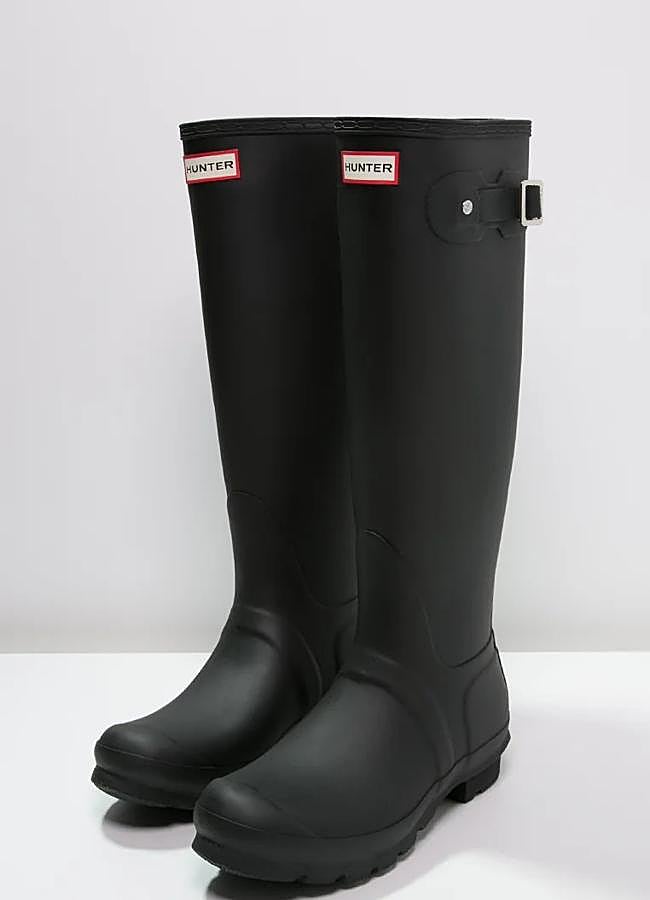 Imagen - Botas de agua negras de Hunter, 120 euros.