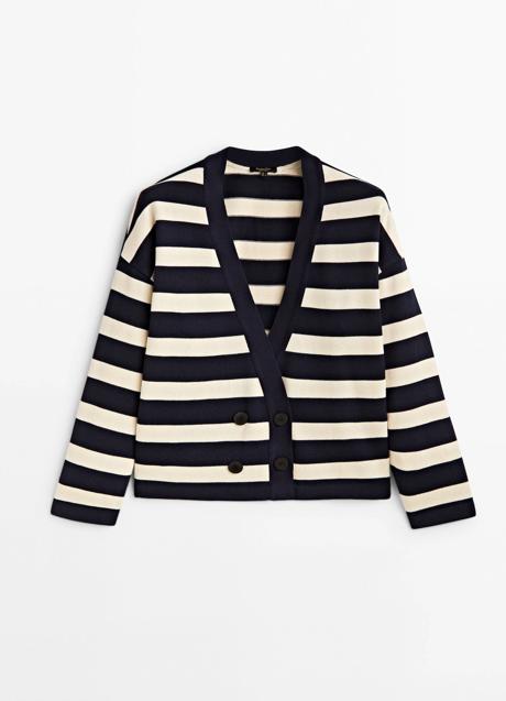 Imagen - Chaqueta de rayas de Massimo Dutti (49,99 euros)