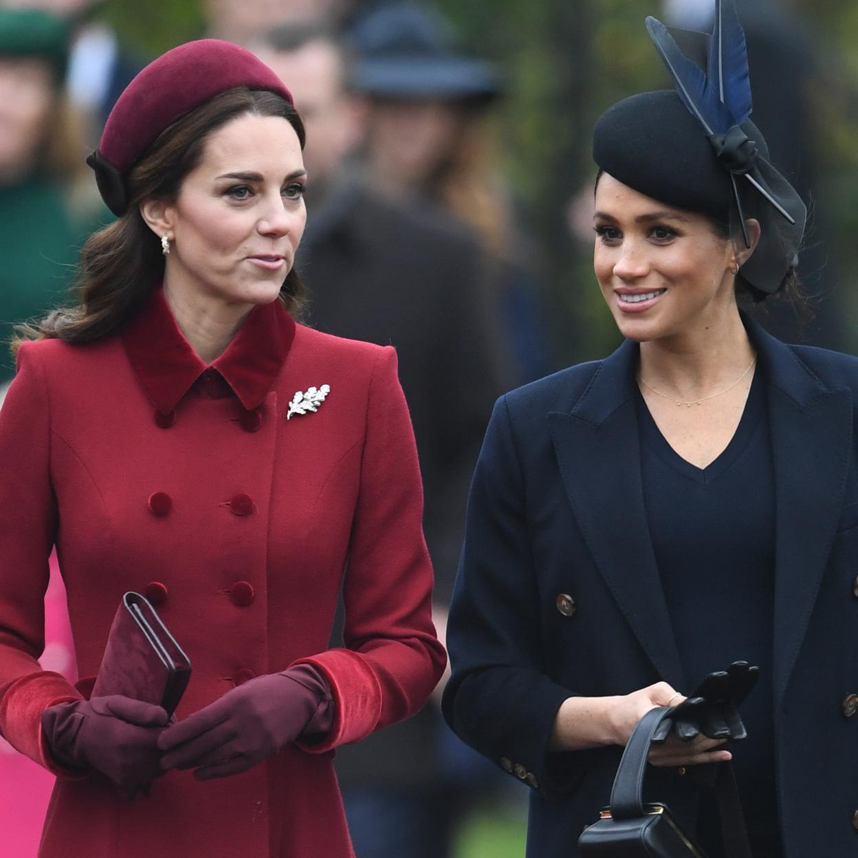Kate Middleton y Meghan Markle, cuando aún se llevaban bien (o lo aparentaban).