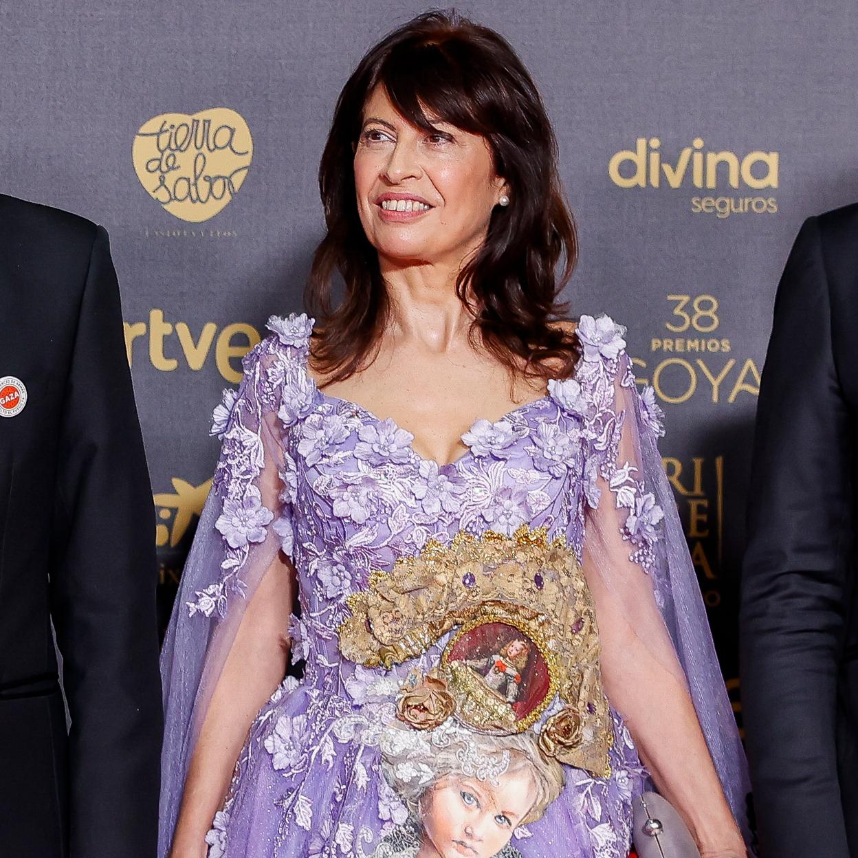 Ana Redondo en la alfombra roja de los Premios Goya 2024.