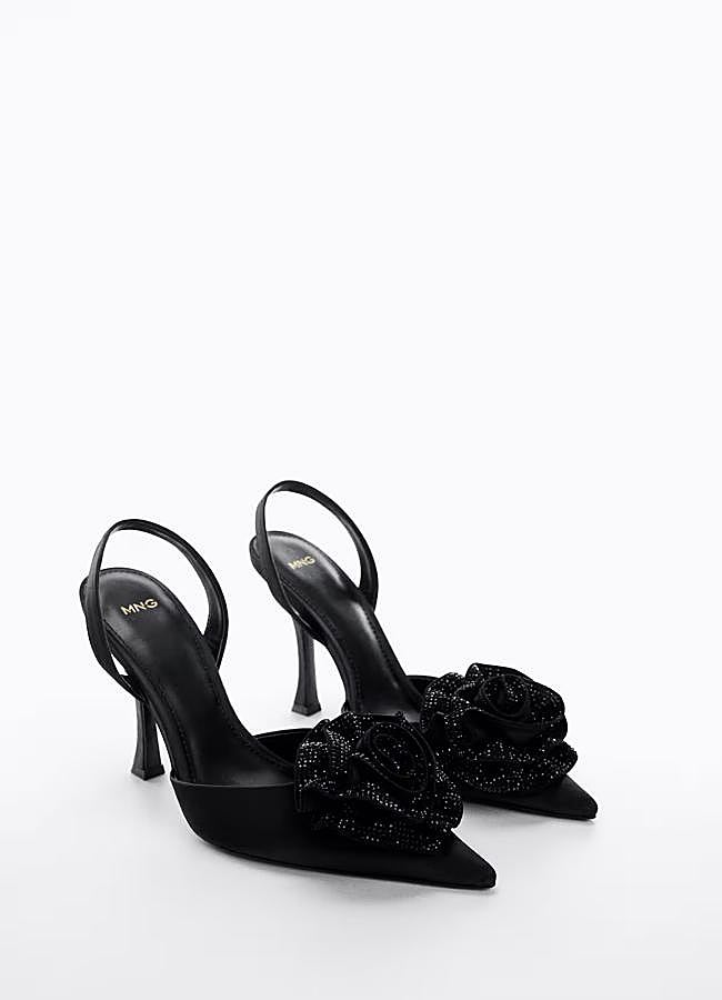 Imagen - Zapatos de tacón con flor de strass de Mango Outlet.