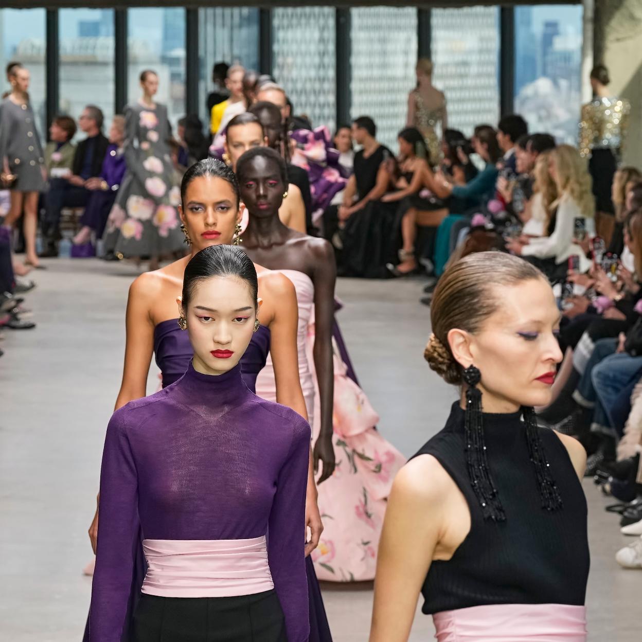 Carolina Herrera en la Semana de la Moda de Nueva York. / 