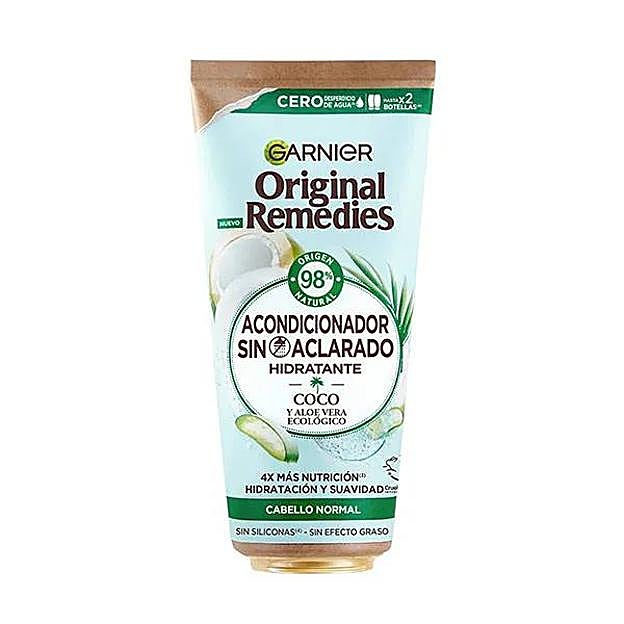 Original Remedies Acondicionador Sin Aclarado Coco Y Aloe Vera de Garnier