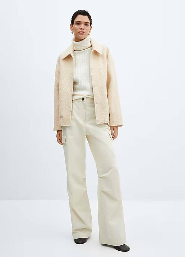 Imagen - Cazadora bomber oversize en color crudo