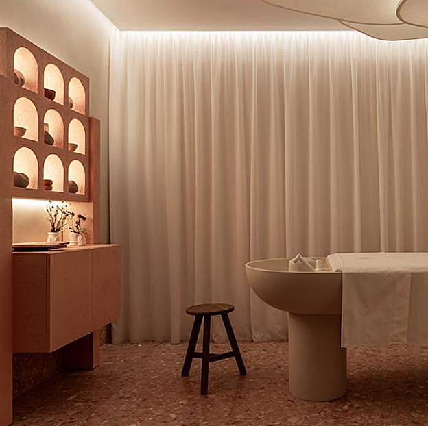 Claudia di Paolo Hair Wellth Spa en el hotel Rosewood Villamagna de Madrid.