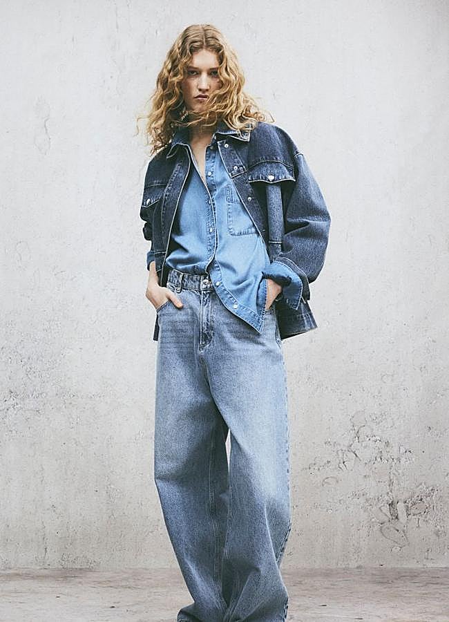 Imagen - Camisa vaquera de lyocell de H&M.