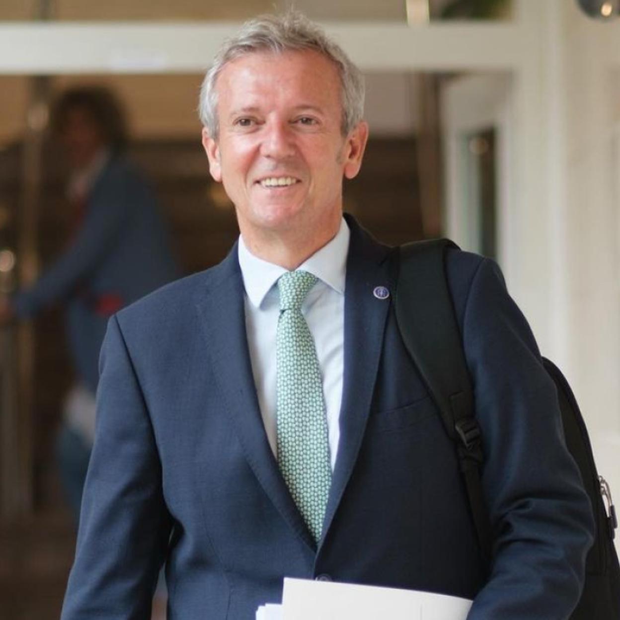 Alfonso Rueda es el presidente de la Xunta de Galicia. 