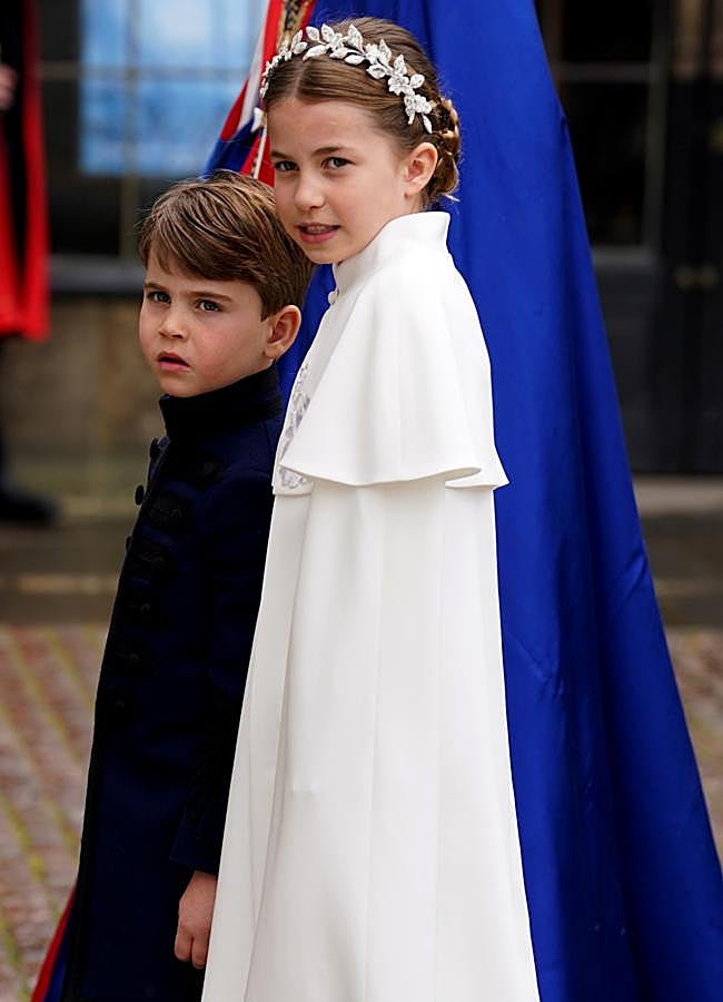 Imagen - La princesa Charlotte y el príncipe Louis en la Coronación de Carlos III. / GTRES