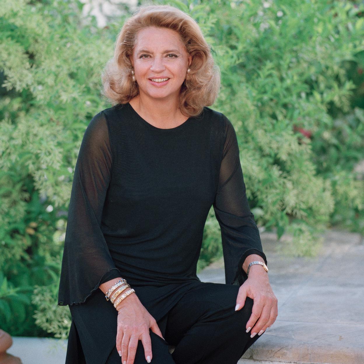 Ira von Fürstenberg, en Marbella. 