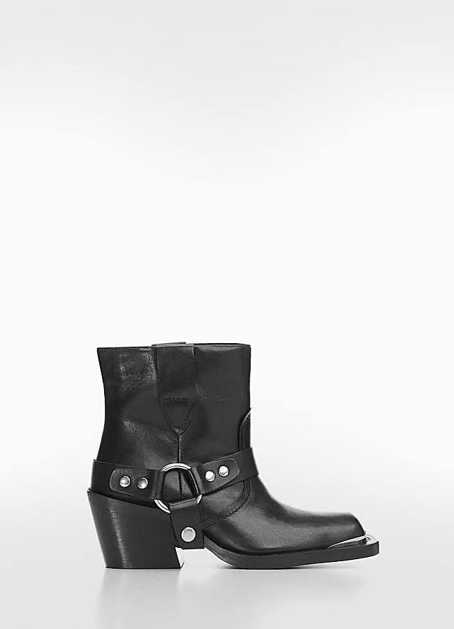 Imagen - Botines de piel tipo biker