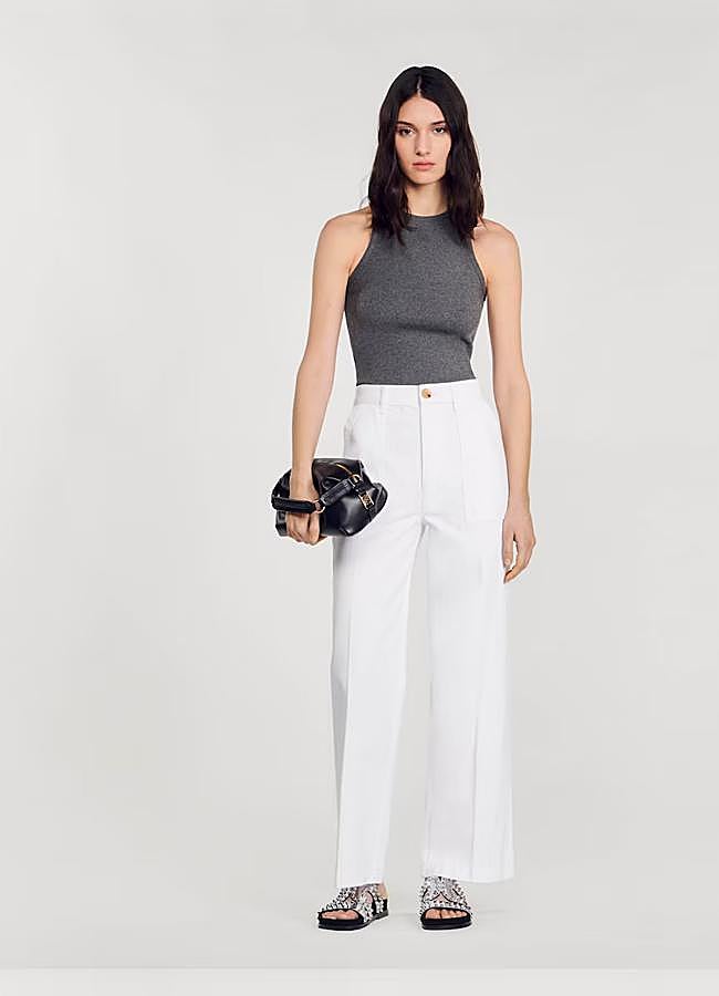 Imagen - Pantalones blancos de Sandro.