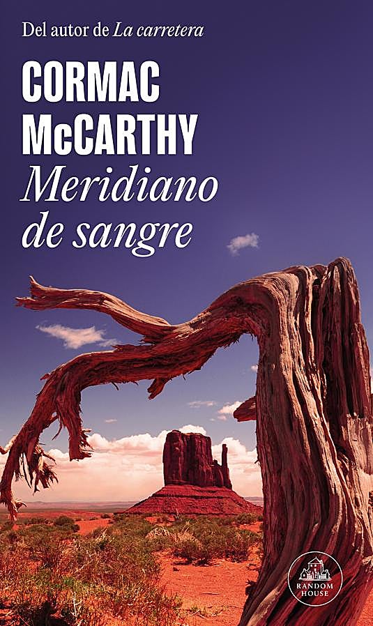 Imagen - Portada de Meridiano de Sangre, la novela de uno de los autores favoritos de Taylor Sheridan. / Random House