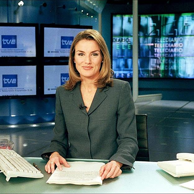 Letizia Ortiz en TVE.