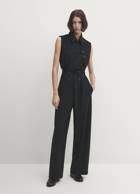 Imagen - Mono negro de Massimo Dutti (129 euros)