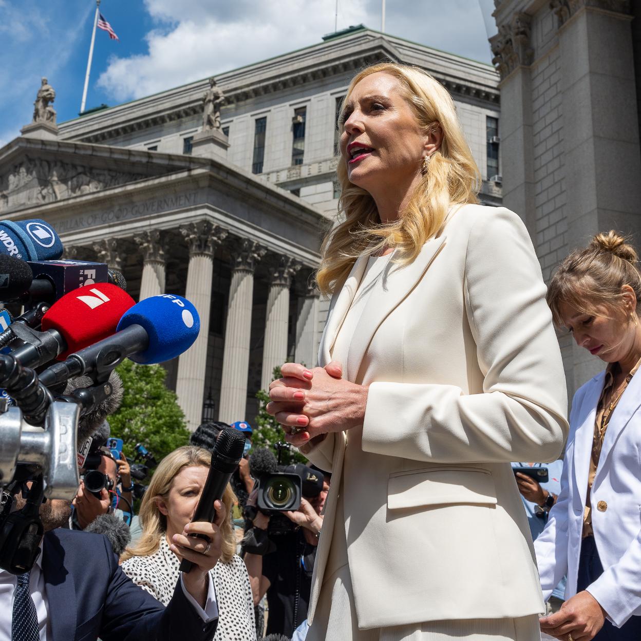 Sigrid McCawley, abogada de las supervivientes del caso Epstein.