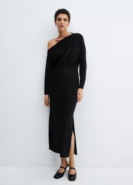 Imagen - Vestido negro de Mango (49,99 euros)