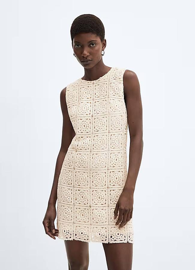 Imagen - Vestido en tejido de crochet