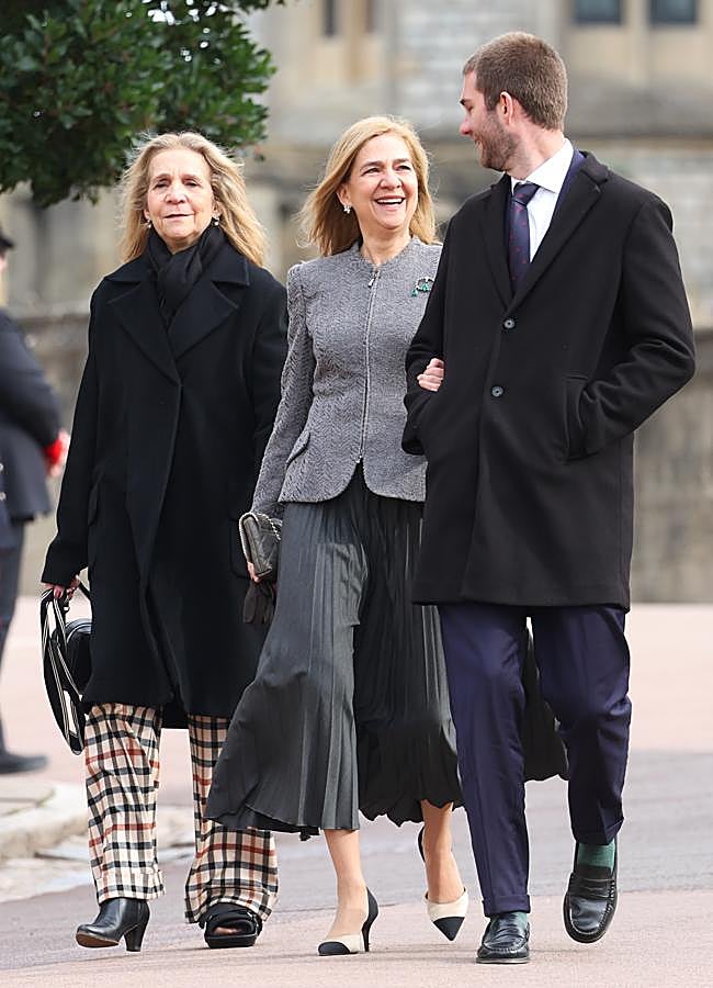 Imagen - La infanta Elena, la infanta Cristina y Juan Valentin. / GTRES