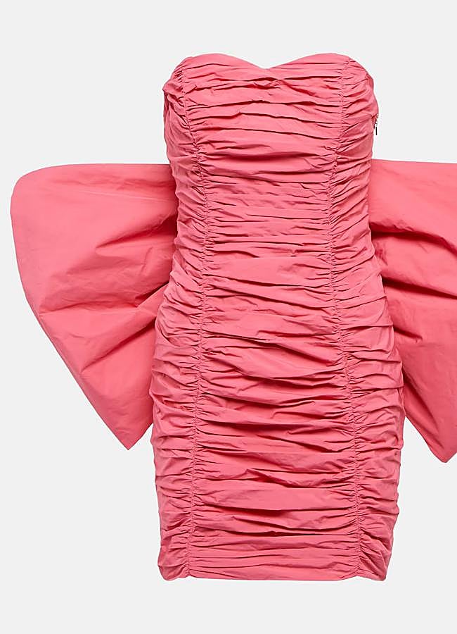 Imagen - Vestido corto con lazo maxi de Rotate. 