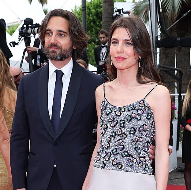 Carlota Casiraghi con Dimitri Rassam.