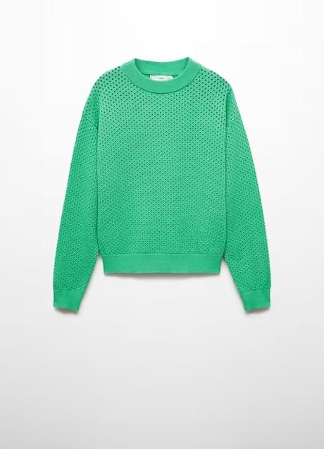 Imagen - Jersey verde de Mango (29,99 euros)