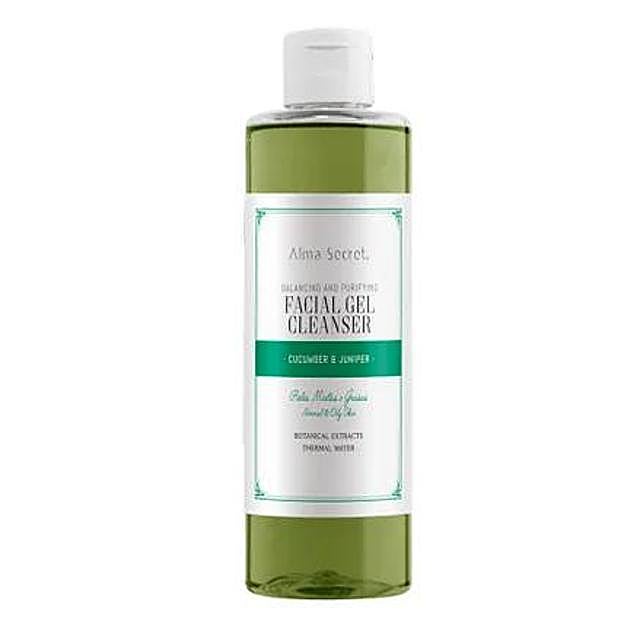 Facial Gel Cleanser Pepino y Enebro de Alma Secret. Precio: 26 euros