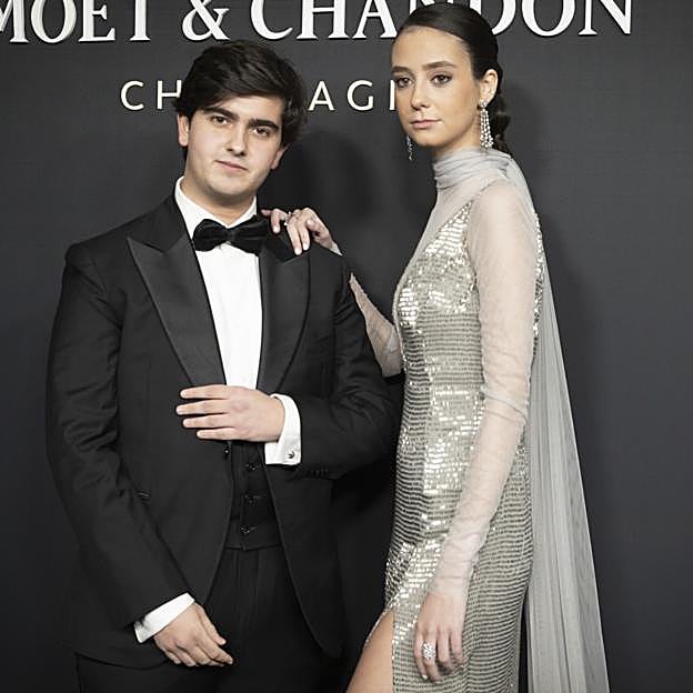 Victoria Federica y su entonces novio Jorge Bárcenas, en el 'peak' de su popularidad en diciembre de 2021. 