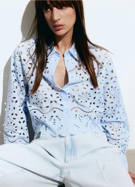 Imagen - Camisa azul de H&M (39,99 euros)