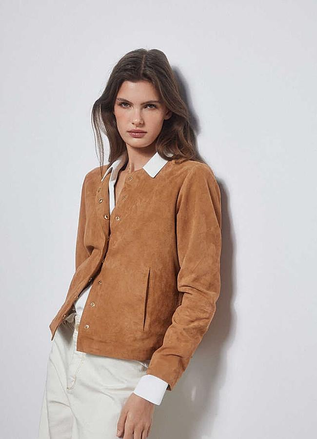 Imagen - Chaqueta corta de ante de Pedro del Hierro.