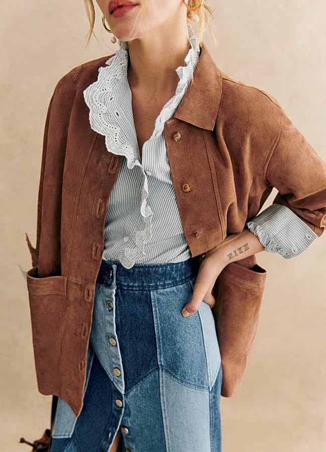 Imagen - Chaqueta de ante de Sezane.
