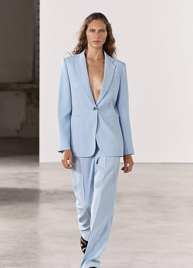 Imagen - Traje azul bebé