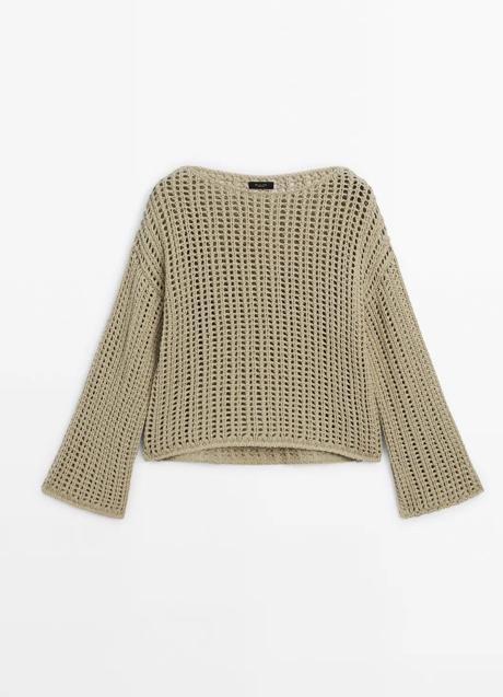 Imagen - Jersey de punto calado de Massimo Dutti (79,99 euros)