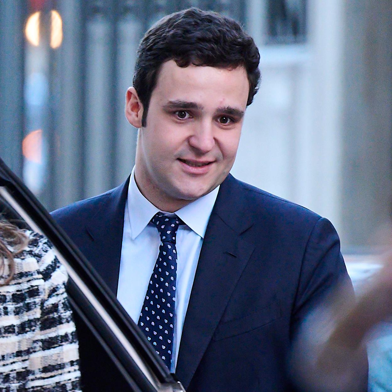 Felipe Juan Froilán, fotografiado a la salida del restaurante madrileño donde su madre, la infanta Elena, celebró su cumpleaños el pasado diciembre. 