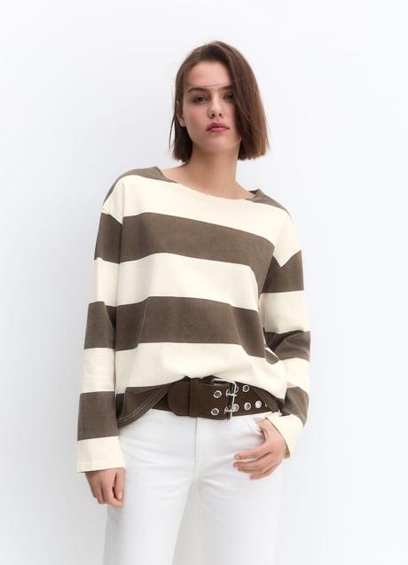 Imagen - Camiseta de rayas de Pull & Bear (17,99 euros)