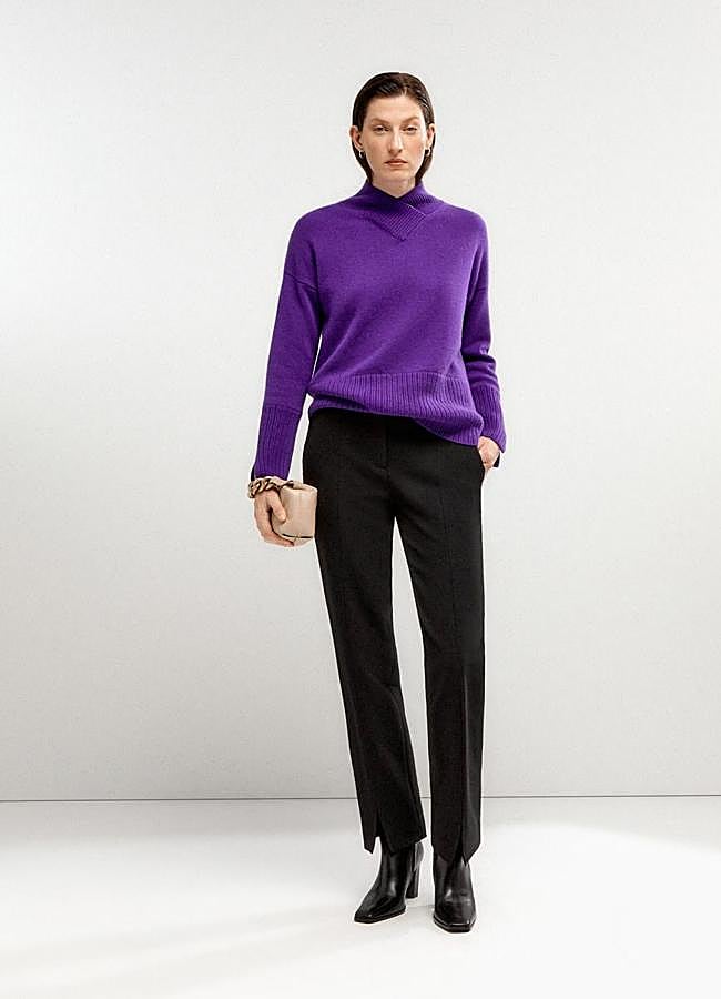 Imagen - Jersey con cuello cruzado