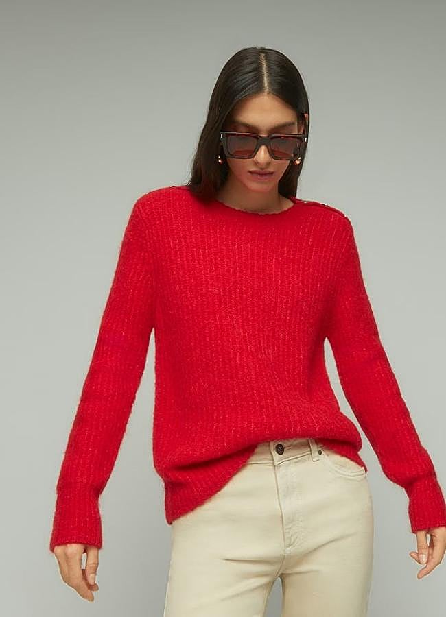 Imagen - Jersey de punto efecto pelo