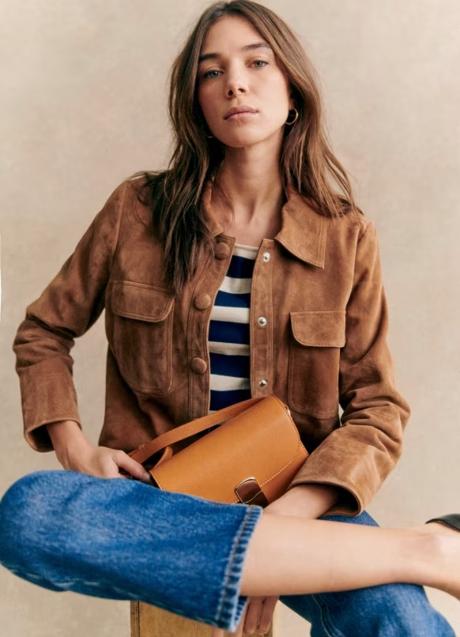 Imagen - Cazadora de ante de Sezane (320 euros)