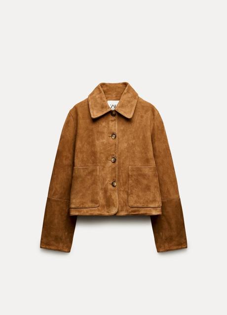 Imagen - Cazadora de ante de Zara (199 euros)