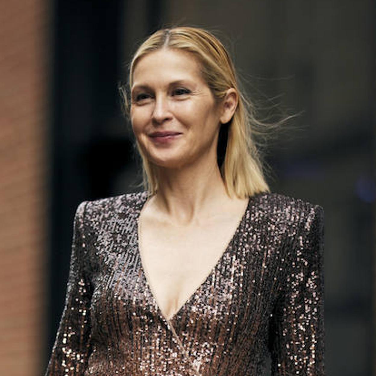 Kelly Rutherford con corte de pelo 2024 para mujer de 50 años