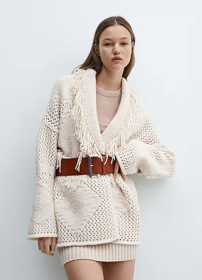 Imagen - Cárdigan con detalle de flecos
