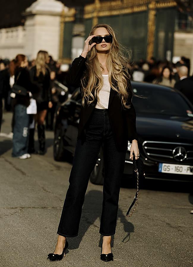 Imagen - Street style look visto en la Semana de la Moda de París. 