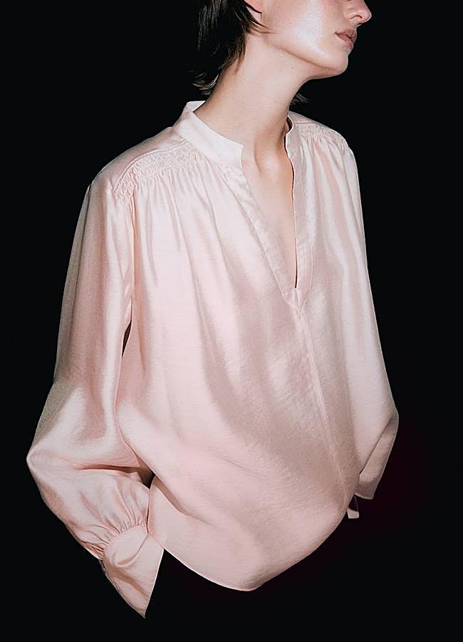 Imagen - Camisa rosa vaporosa