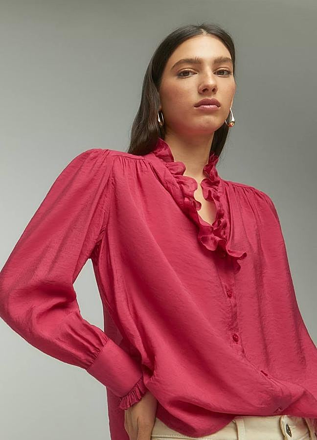 Imagen - Camisa rosa de volantes