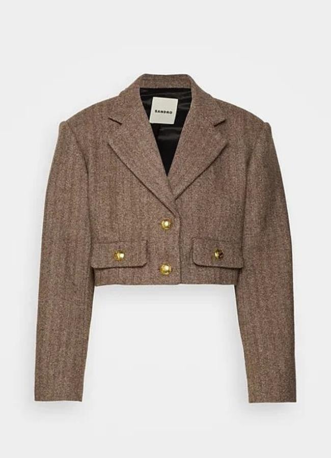 Imagen - Blazer corta de Sandro, 225 euros.